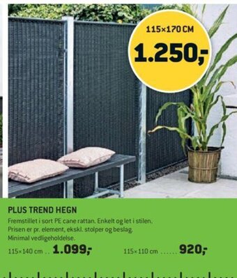 XL-BYG PLUS TREND HEGN tilbud