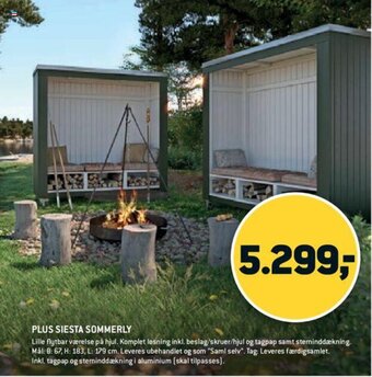 XL-BYG PLUS SIESTA SOMMERLY tilbud