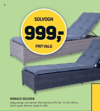 XL-BYG MONACO SOLVOGN tilbud