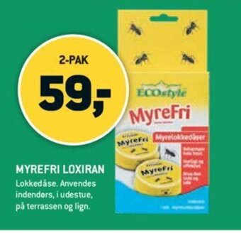 XL-BYG MYREFRI LOXIRAN tilbud