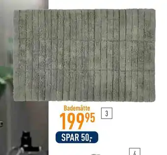 Tiles bademåtte