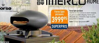 Imerco Forno spin pizzaovn tilbud