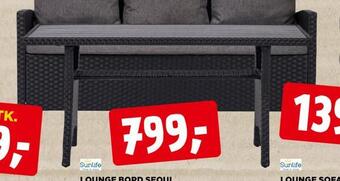 jem & fix Lounge bord seoul tilbud