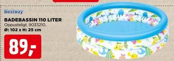 jem & fix Badebassin 110 liter tilbud