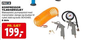 jem & fix Kompressor tilbehørssæt tilbud