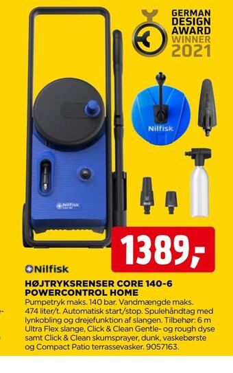 jem & fix Højtryksrenser core 140-6 powercontrol home tilbud