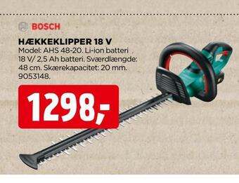 jem & fix Hækkeklipper 18 v tilbud