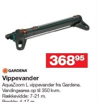 Bauhaus Gardena vippevander tilbud