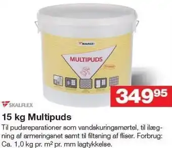 Bauhaus Skalflex 15 kg multipuds tilbud