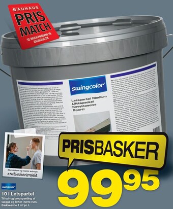 Bauhaus 10 l letspartel tilbud