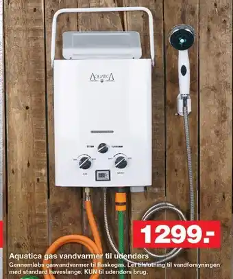 Bauhaus Aquatica gas vandvarmer til udendørs tilbud
