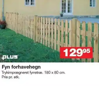 Bauhaus Plus fyn forhavehegn tilbud