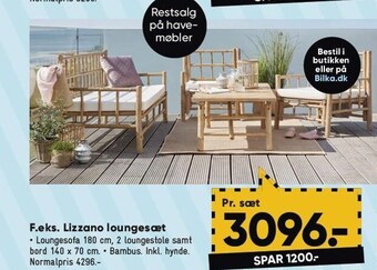 Lizzano loungesæt