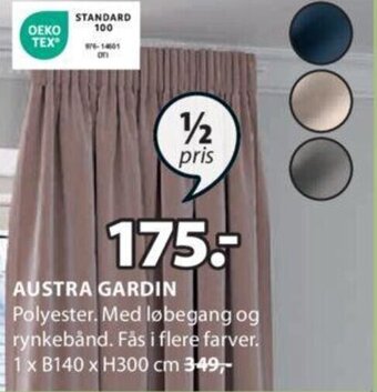 JYSK AUSTRA GARDIN tilbud