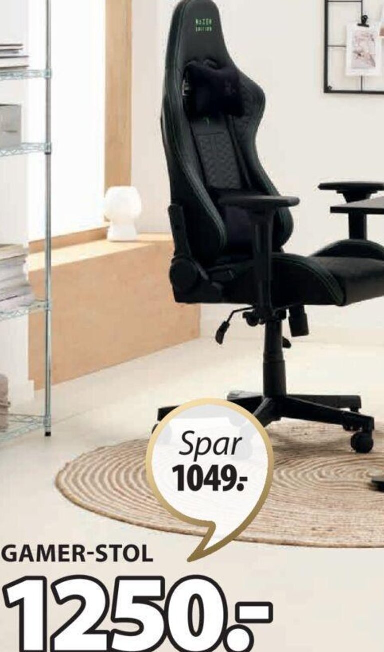 TYPEZRAZER EDITION™ BY LEGEND GAMERSTOL tilbud hos JYSK