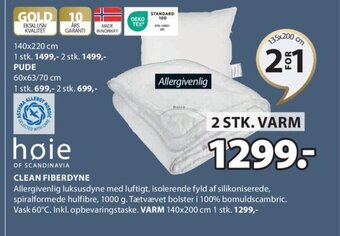 JYSK CLEAN FIBERDYNE tilbud