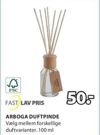 JYSK ARBOGA DUFTPINDE tilbud