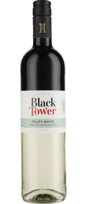 MENY Black tower fruity white 10% pr.fl.v. 6 stk. tilbud