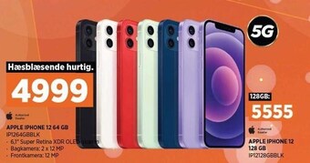 Apple iphone 12 64 gb el. apple iphone 12 128 gb