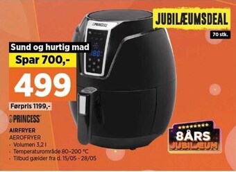 Power Princess airfryer tilbud