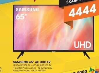 Samsung 65'' 4k uhd tv