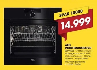 Punkt1 Aeg indbygningsovn tilbud