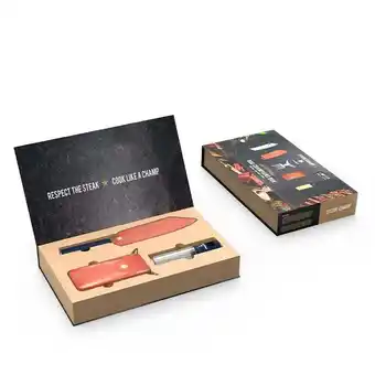 Kop & Kande Steak champ grill-gaveæske tilbud