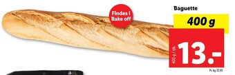 Lidl Baguette tilbud