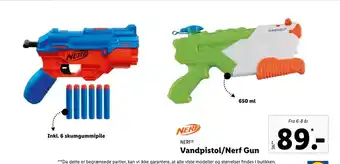 NERFⓇ Vandpistol/Nerf Gun