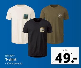 Lidl LIVERGYⓇ T-shirt tilbud