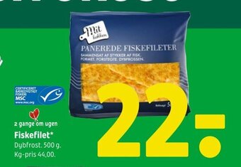 Coop 365 Fiskefilet tilbud