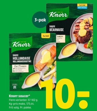 Coop 365 Knorr saucer* tilbud
