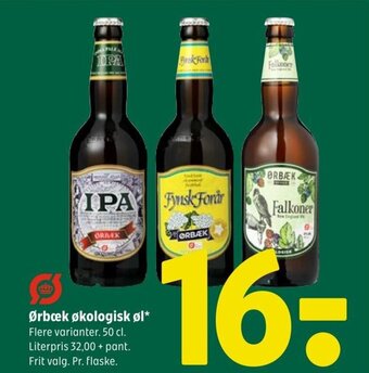 Coop 365 Ørbæk økologisk øl tilbud