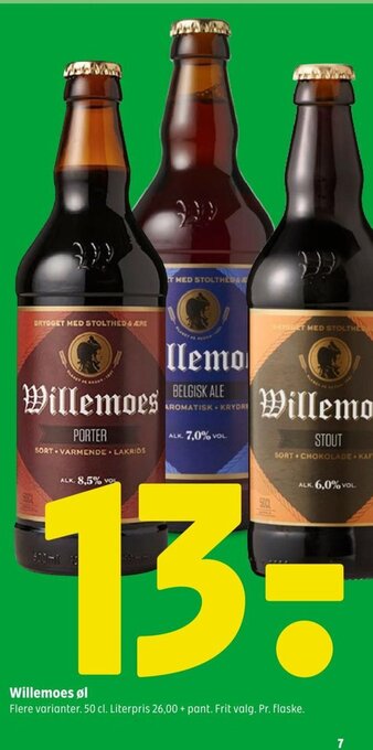 Coop 365 Willemoes øl tilbud
