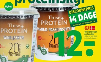 Coop 365 Thise økologisk proteinskyr tilbud
