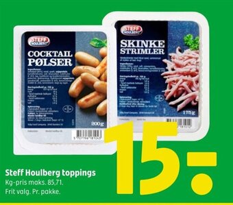 Coop 365 Steff Houlberg toppings tilbud