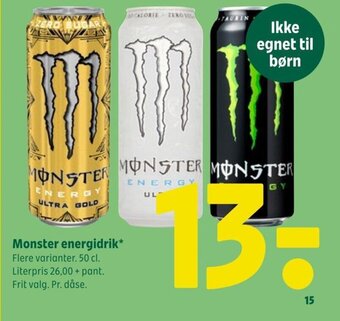 Monster energidrik