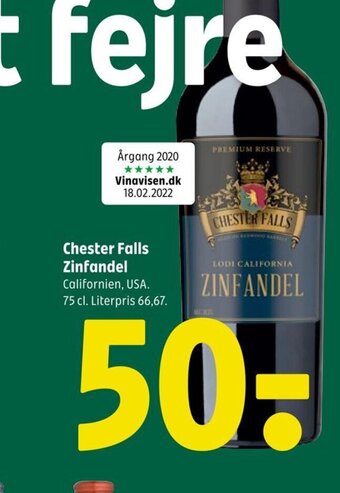 Chester Falls Zinfandel