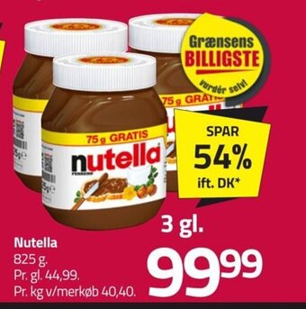 Fleggaard Nutella tilbud