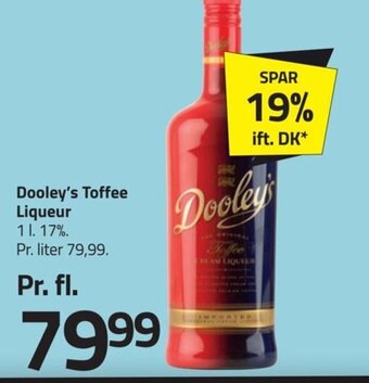 Fleggaard Dooley's Toffee Liqueur tilbud