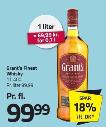 Grant's Finest Whisky