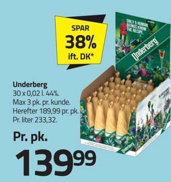 Fleggaard Underberg tilbud