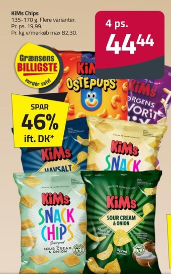Fleggaard KiMs Chips tilbud