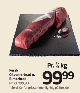 Fleggaard Fersk Oksemørbrad u. Bimørbrad tilbud