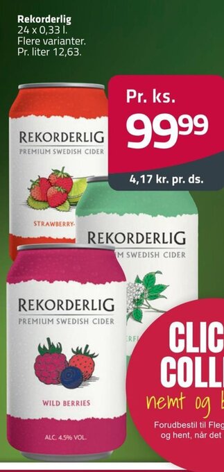 Fleggaard Rekorderlig tilbud