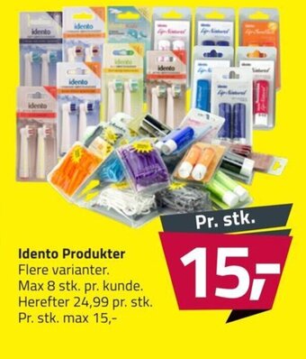 Idento Produkter