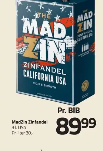 Fleggaard MadZin Zinfandel 31. USA tilbud