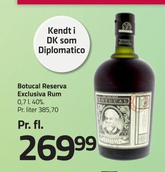 Fleggaard Botucal Reserva Exclusiva Rum tilbud