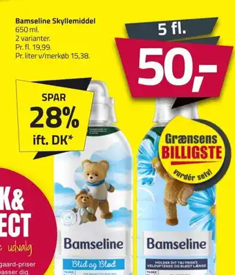 Bamseline Skyllemiddel 650 ml.