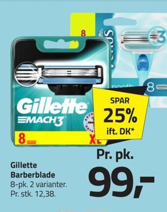 Fleggaard Gillette Barberblade tilbud